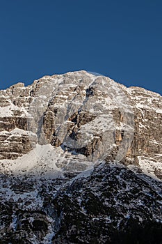 Veliko ÃÂ¡piÃÂje peak covered in snow photo